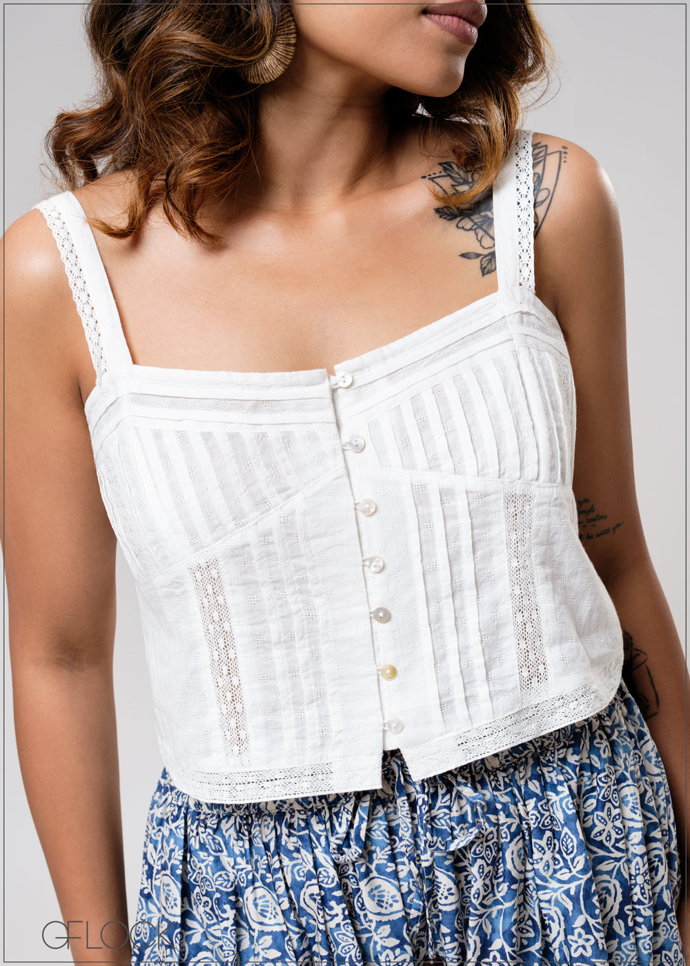 Strappy Lace Top - 310725