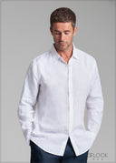 Linen Long Sleeve Shirt - 140525L