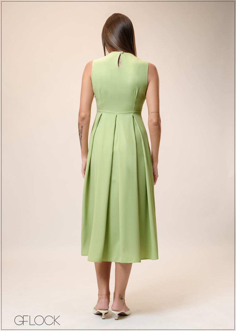 Pleated Dress - 061025