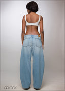 Super Baggy Barrel Jean - Short Length - 141026