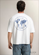 Crew Neck Graphic Tee - 090926