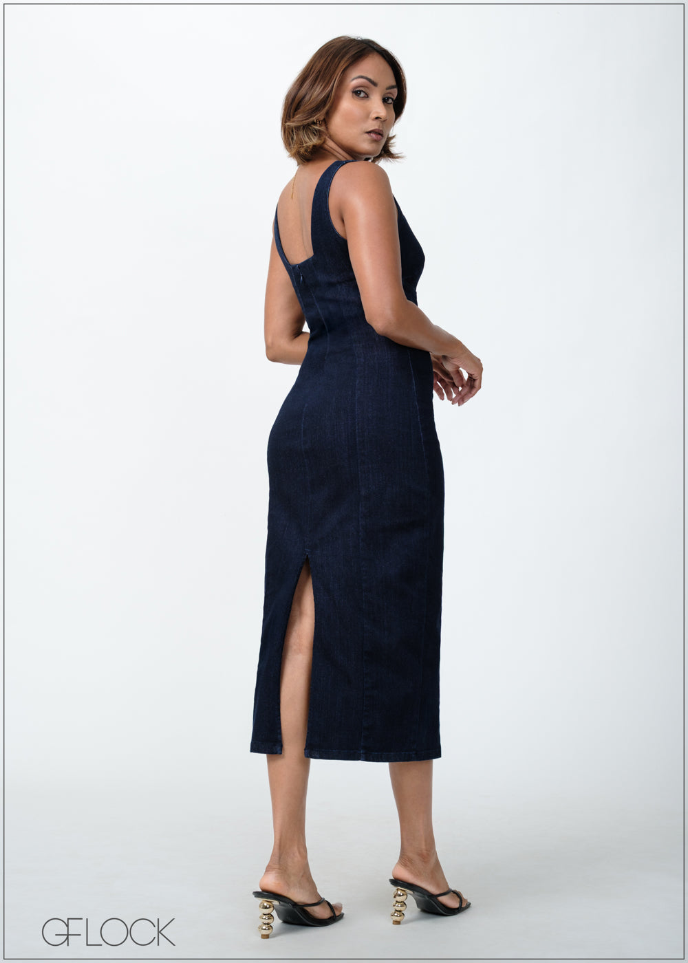 Long Denim Dress - 120725