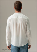Creased-Effect Shirt - 191225M