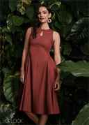 Hip Detailed Dress - 231224