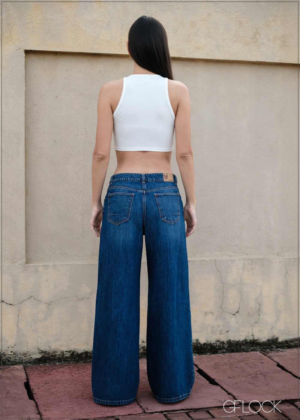 Low Waist Baggy Jean - 090425