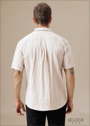 Normal Collar Short Sleeve Shirt - 260326