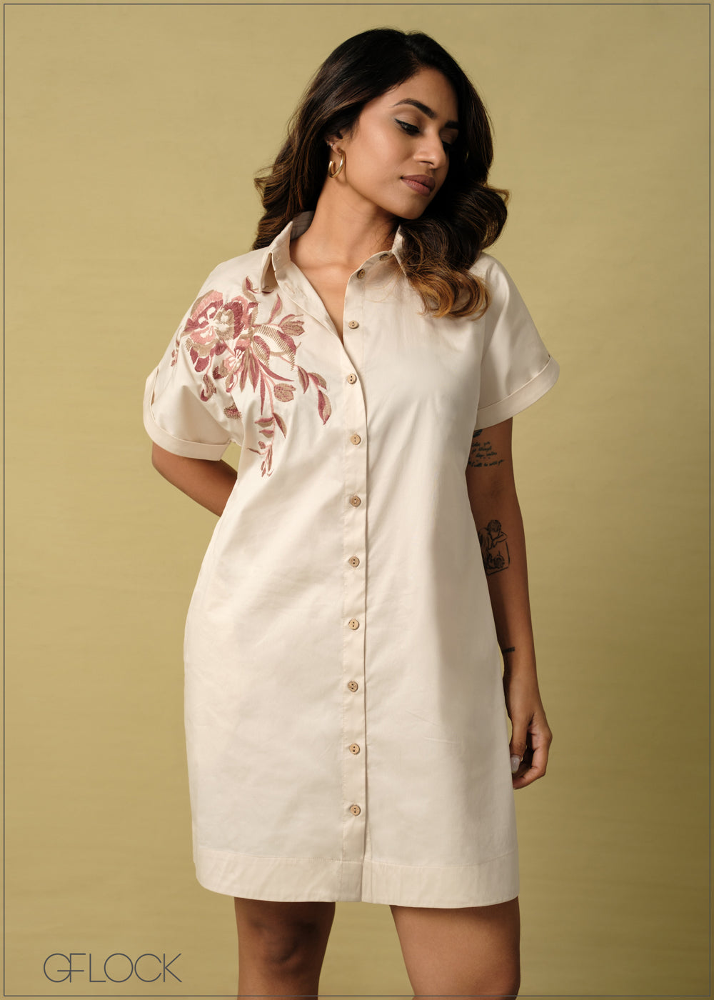 Embroidery Dress - 260925