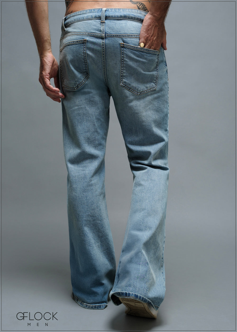 Men's Bootcut Jean - Long Length - 010925