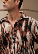 Normal Collar Short Sleeve Shirt - 130825