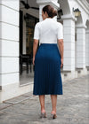Pleated Midi Skirt - 140723