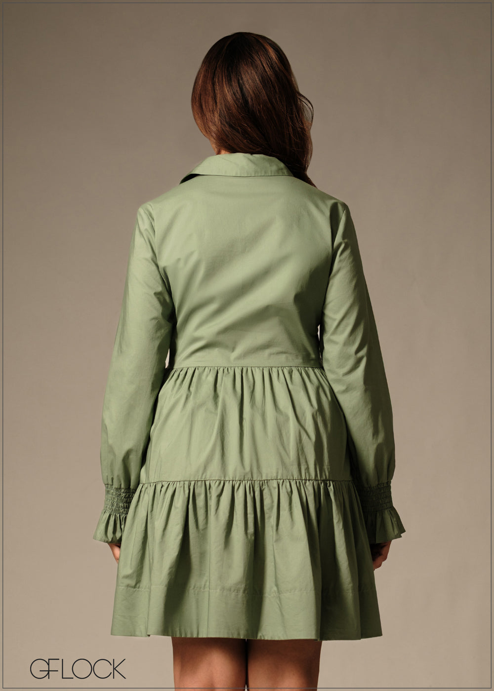 Tiered Mini Dress - 160126