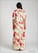 Printed Mini Dress - 100425I