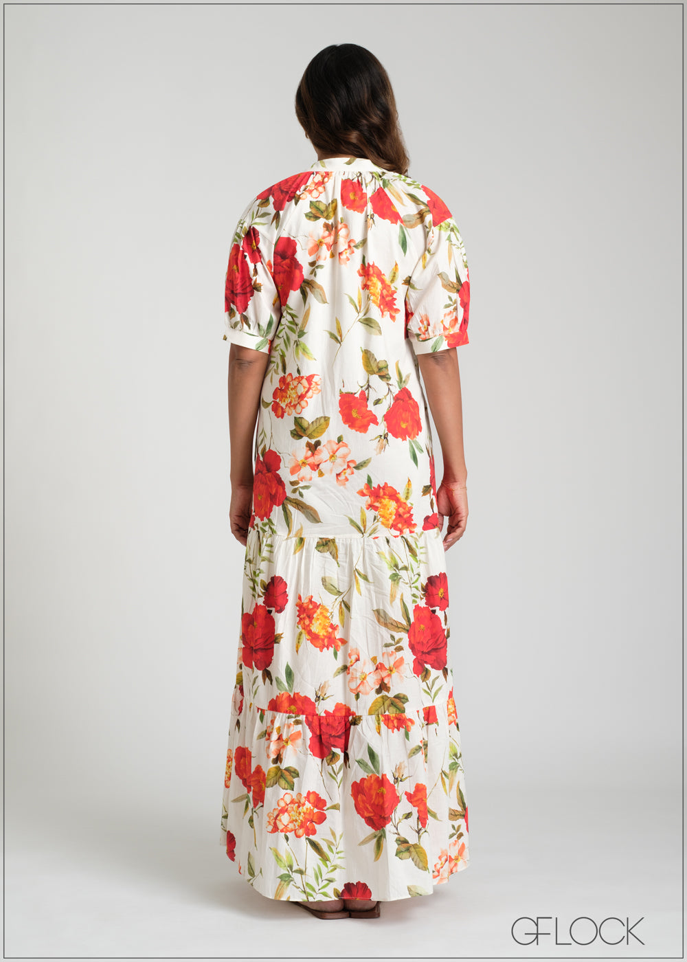 Printed Mini Dress - 100425I