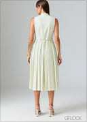 Pleated Dress - 070426