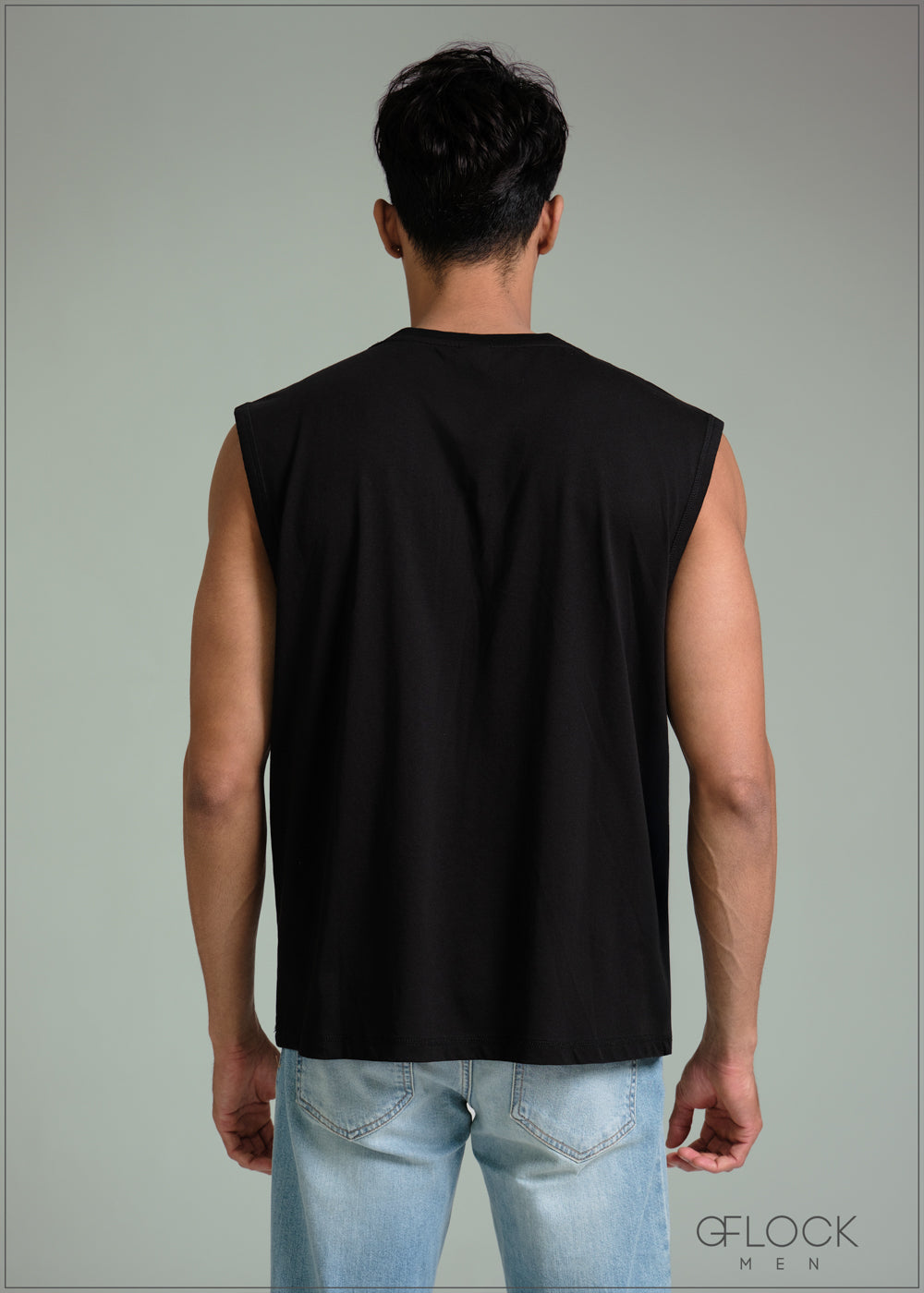 Cut Sleeve T-Shirt - 100126