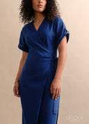 Wrap-Around Midi Dress - 170526