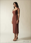 Bodycon Midi Dress - 190626
