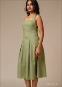 Sleeveless Midi Dress - 250926