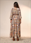 Boho Slit Dress - 040426