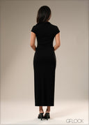 Knitted Long Dress - 100925