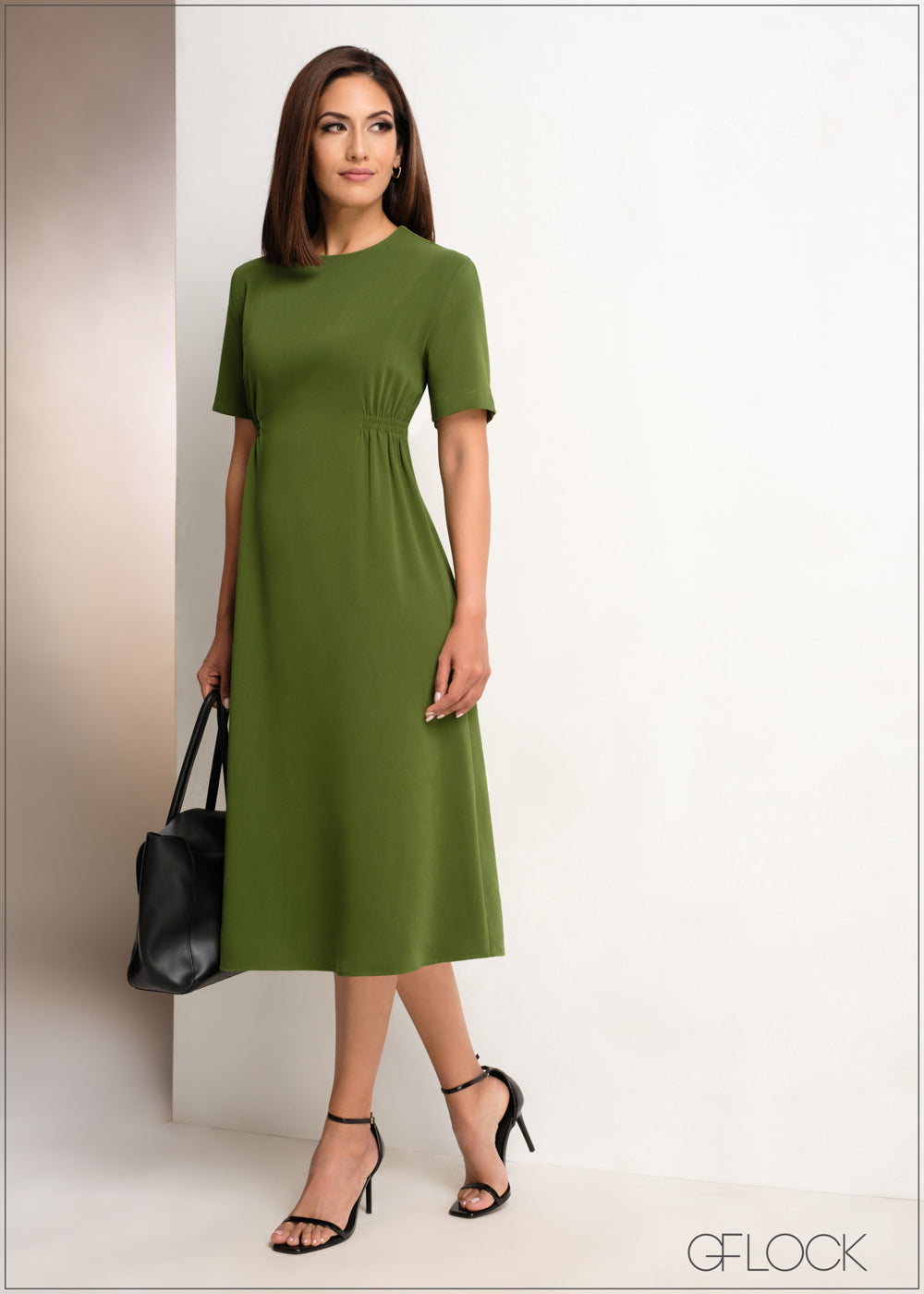 Dress With Ruched Waist