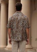 Oversize Revere Collar Shirt - 130825