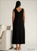 Sleeveless Maxi Dress - 230526