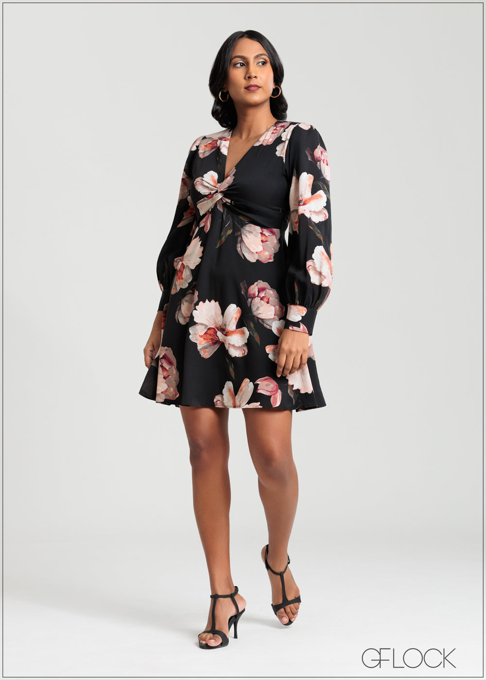 Knot Detail Mini Dress - 140725