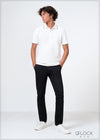 Jacquard Polo Shirt Tipping - 050325