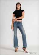 Low Waist Bootcut Jean - Long Length - 120426