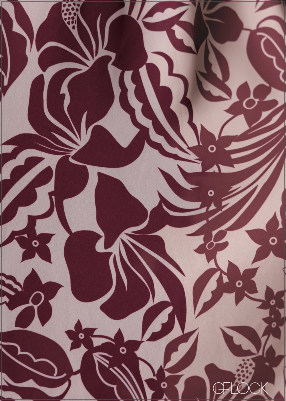 Printed Long Sleeve Midi Dress - 141125