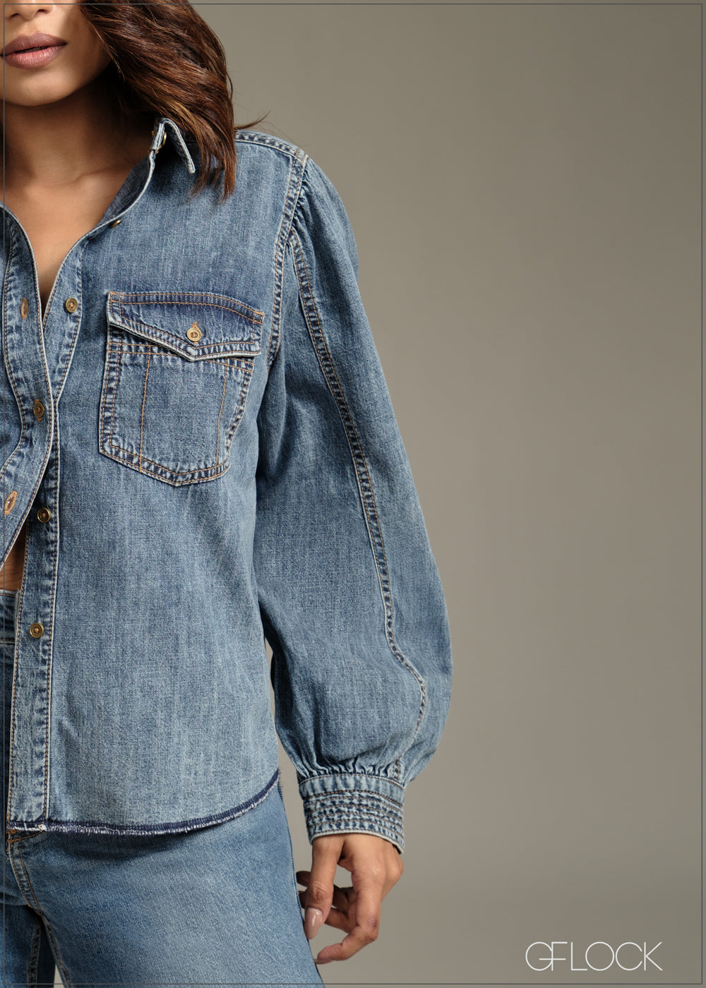 Light Wash Shirt - 170126