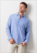 Regular Fit Men's Stripe Shirt - 110825