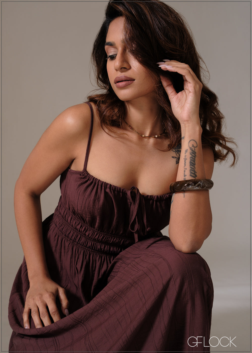 Strappy Maxi Dress - 111225