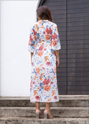 Printed Maxi Shirt Dress - 231023