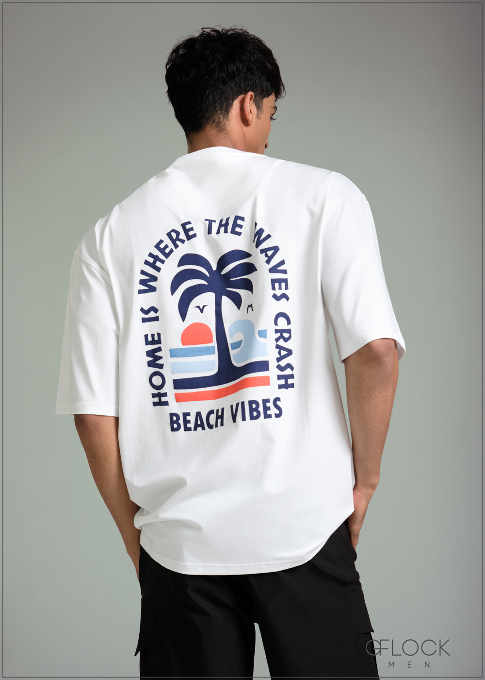 Printed Oversize T-Shirt - 100126