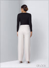 High Waist Pant With Pockets - 120623