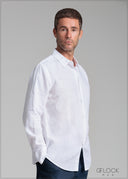 Linen Long Sleeve Shirt - 140525L
