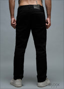 Black Straight Leg Jean - Short Length - 010925