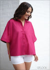 Oversized Cotton Shirt - 01 - 031123