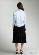 Basic Long Sleeve Shirt - 080825