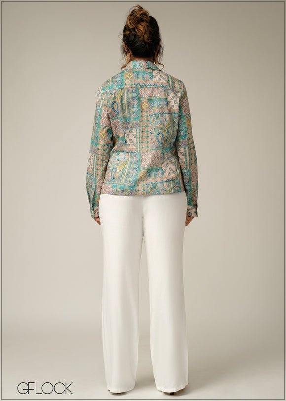 Straight Leg Pant - Short Length - 280925