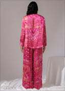 Printed Oversized Shirt - 300525