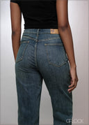 Crop Straight Jean - Long Length - 141026