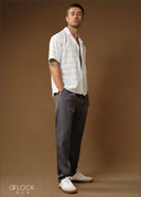 Textured Comfort Trouser - 041025