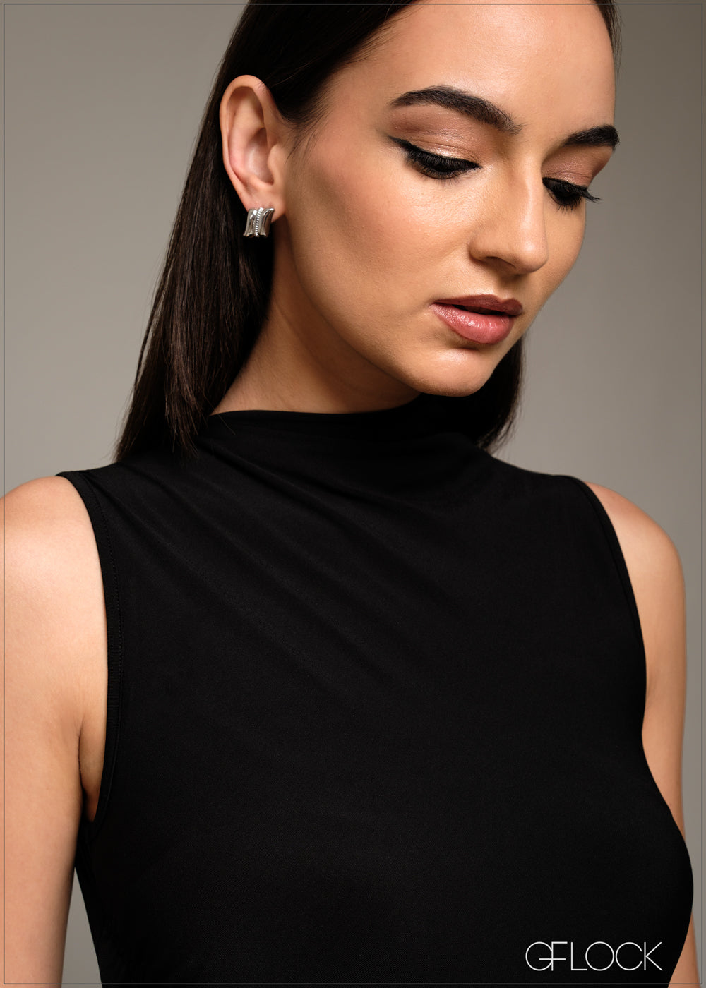 Ruch Detailed High Neck Mini Dress - 080925