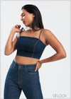 Denim Top - 250625