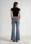 Low Waist Bootcut Jean - Long Length - 120426