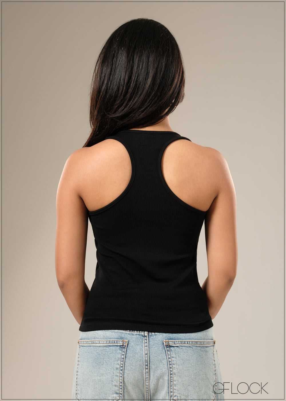 Razor Back Crop Top - 100925