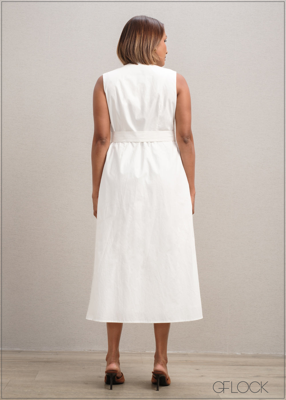 V-Neck Dress - 300625